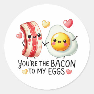 Sticker Rond Vous êtes le phare de My Eggs-Sticker