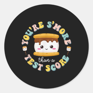 Sticker Rond Vous Êtes Plus Que Prêt Pour Ce Jour D'Essai Te