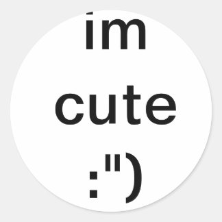 Sticker Rond Vous le savez