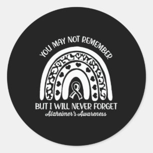 Sticker Rond Vous ne vous souvenez peut-être pas du Mois de sen