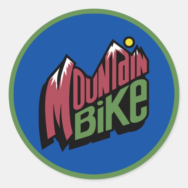 STICKER ROND VTT (Devant)