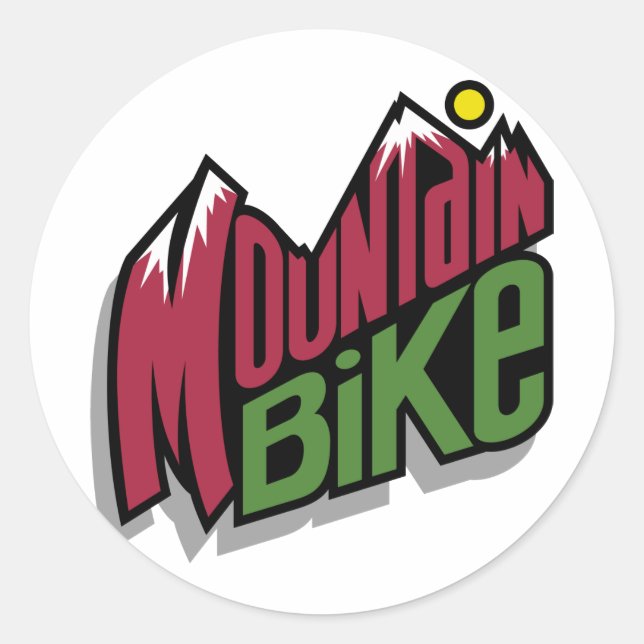 STICKER ROND VTT (Devant)