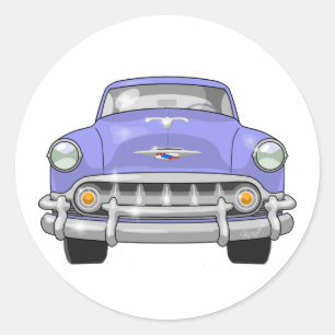Sticker Rond Vue avant Chevrolet Bel 1953