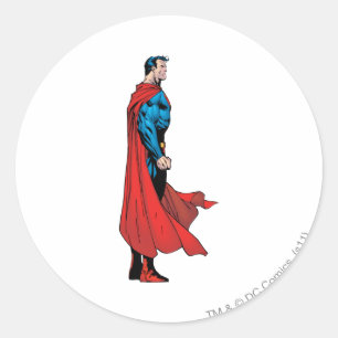 Sticker Rond Vue de profil