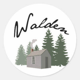 Sticker Rond Walden