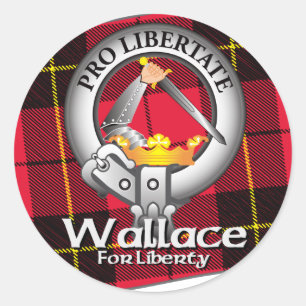 Sticker Rond Wallace Clan