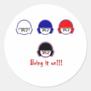 Sticker Rond water-polo-le-faire