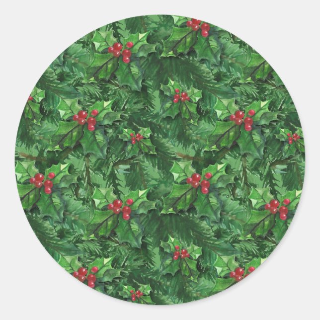 Sticker Rond Watercolor (Devant)