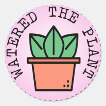 Watered the Plante (Adulting Mérite Badge)