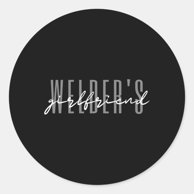 Sticker Rond Welderâ€™S Welderâ€™S (Devant)