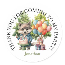 Whimsical Watercolor Forest Birthday