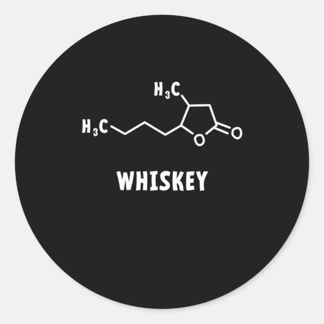 Sticker Rond Whiskey (Devant)