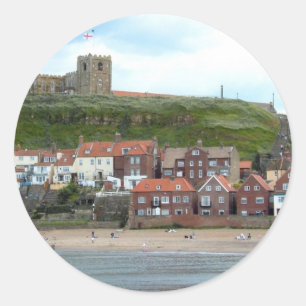 Sticker Rond Whitby dans le North Yorkshire