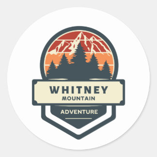 Sticker Rond Whitney mountain peak climbing and hiking