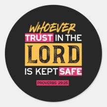 Whoever Trusts in the Lord Is Kept Safe Quote