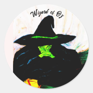 STICKER ROND WICKED MELTING WITCH