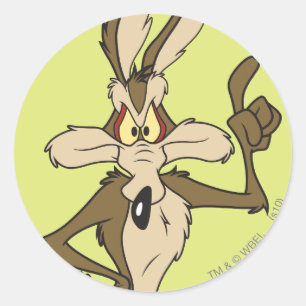 STICKER ROND WILE E. COYOTE™ HAUT