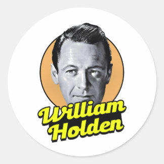 Sticker Rond William Holden Classic