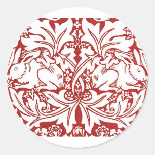 Sticker Rond William Morris - Brer Rabbit