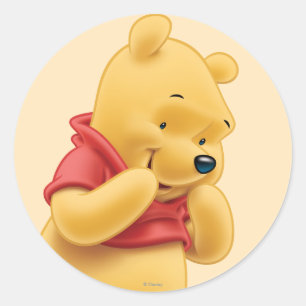 Sticker Rond Winnie le Pooh 14