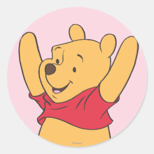 Sticker Rond Winnie l'Ooh 15