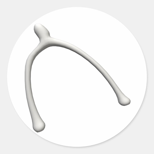 Sticker Rond Wishbone (Devant)