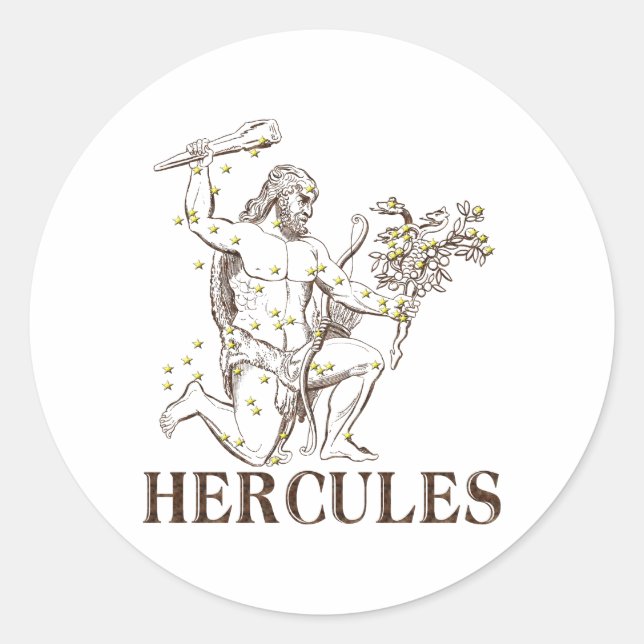 Sticker Rond WITS : Hercules (Devant)