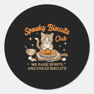 Sticker Rond Womens Soky Biscuits Club Boulangerie Halloween