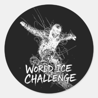 Sticker Rond World Ice Challenge
