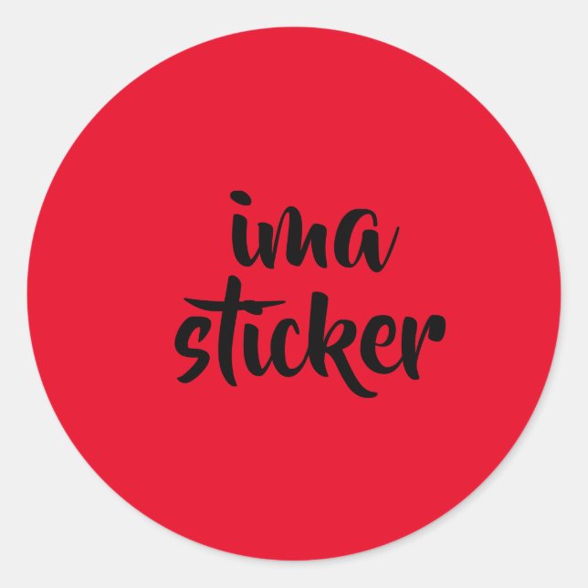 Sticker Rond wregwergfe (Devant)