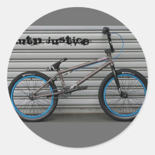 Sticker Rond wtp_justice_10_grey, JUSTICE de WTP