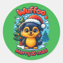 Wuffoo Molli Joyeux Noël Kawaii 3D Fêtes