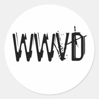 STICKER ROND WWVD