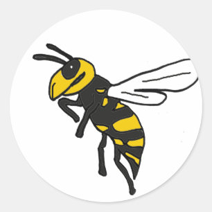 Sticker Rond XX- Jaune Veste Art