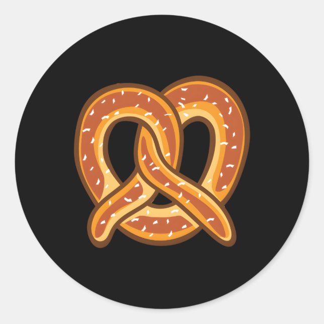 Sticker Rond Y Pretzel Oktoberfest (Devant)