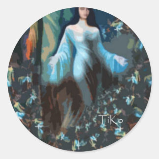 Sticker Rond yémaya