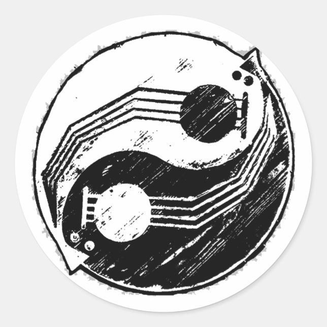 Sticker Rond Yinjo (Devant)