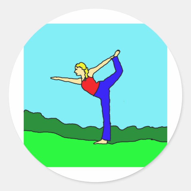 Sticker Rond yoga1.jpg (Devant)