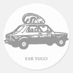 Sticker Rond yugo d'oreille