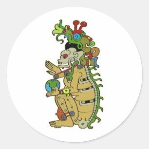 Sticker Rond Yum Cimil