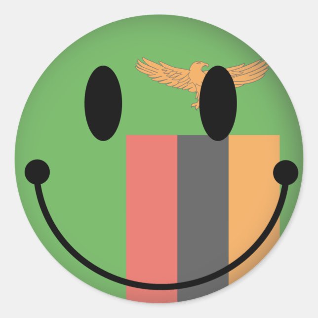 Sticker Rond Zambie (Devant)