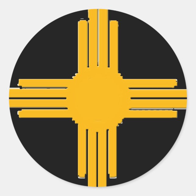 Sticker Rond Zia (Devant)