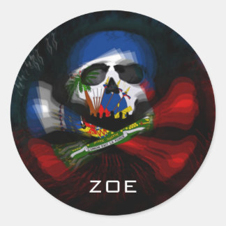 STICKER ROND ZOE