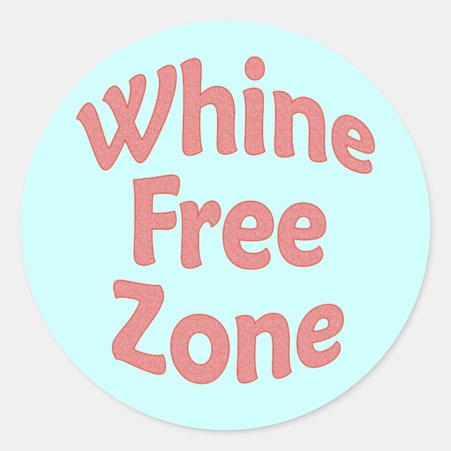 Sticker Rond Zone blanche (Devant)