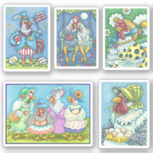 STICKER ROOTTERS, POULET & POIGNONS FRAIS