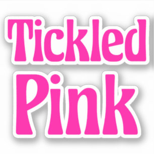 Sticker Rose chiche
