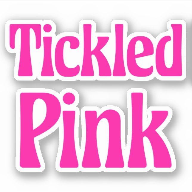 Sticker Rose chiche (Devant)