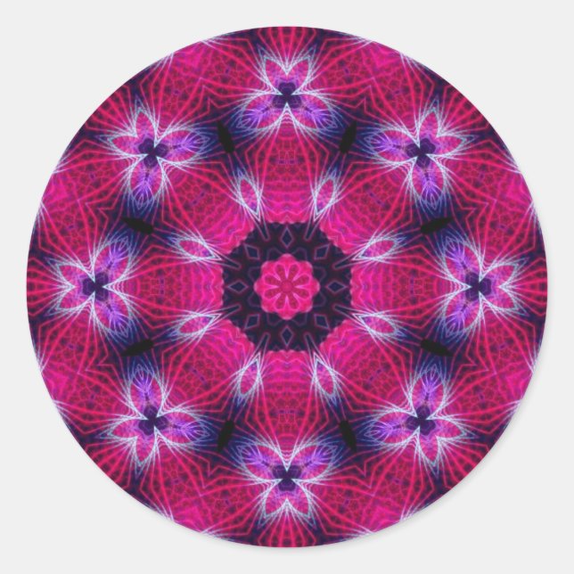 Sticker rose complexe (Devant)