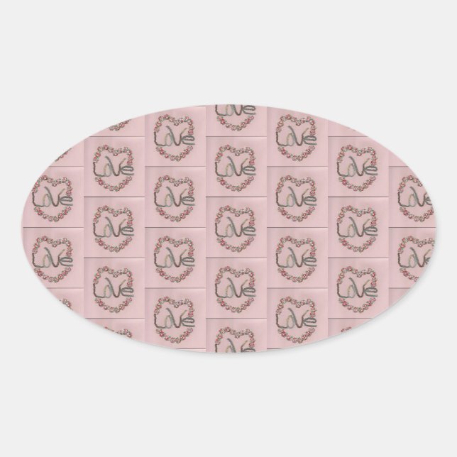 Sticker Rosebud Love (Devant)