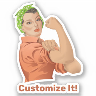 Sticker Rosie Riveter